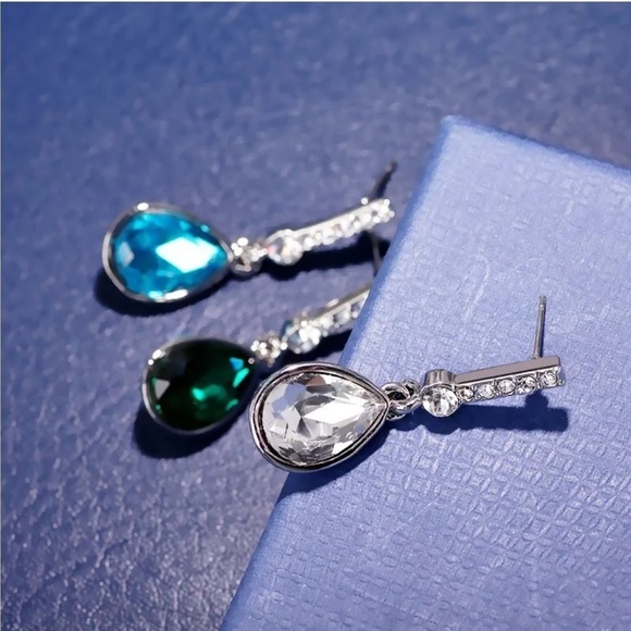 **SONNET* 4-Pc Silver x Blue Fashion Jewelry Set - Picture 2 of 8